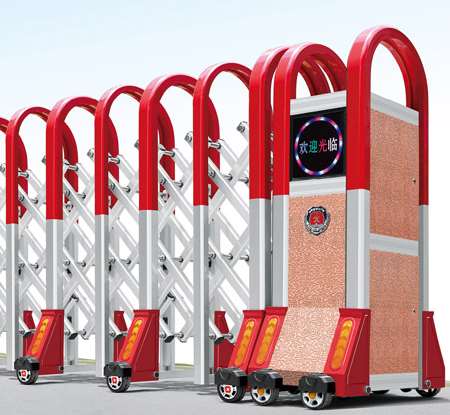 電動伸縮門漏電的原因就是沒有安全裝置