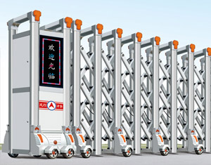 鋁合金伸縮門的輕便與高強(qiáng)度特點