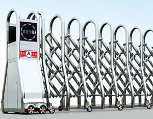 不銹鋼伸縮門的防盜功能強化